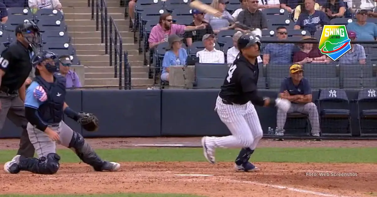 El receptor venezolano Carlos Narváez fue enviado a Triple A por New York Yankees luego del juego ante Toronto Blue Jays