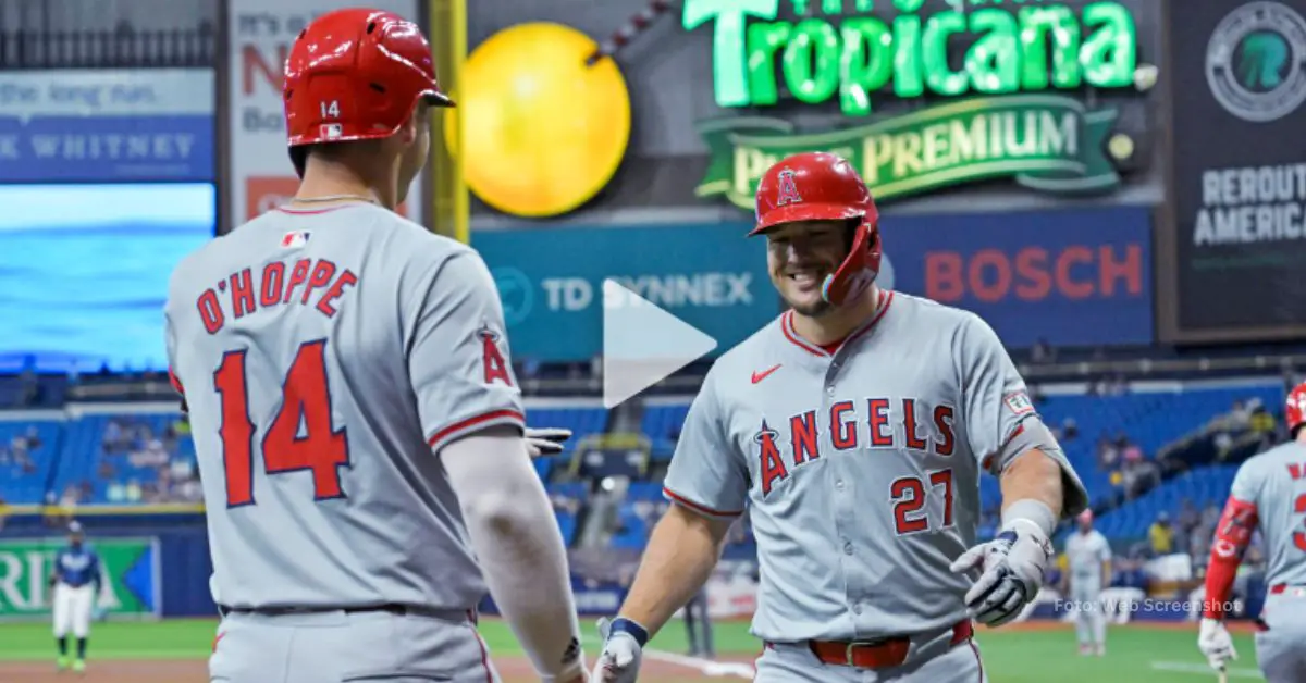 1ro en MLB: Jonrón de Mike Trout lo ELEVÓ a la cima (+VIDEO)