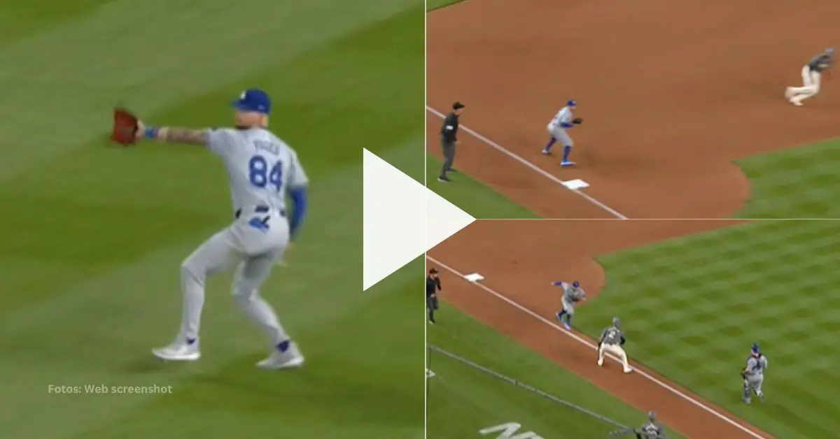 SOLTÓ BRAZO: Andy Pagés INICIÓ jugada decisiva para Dodgers (+VIDEO)