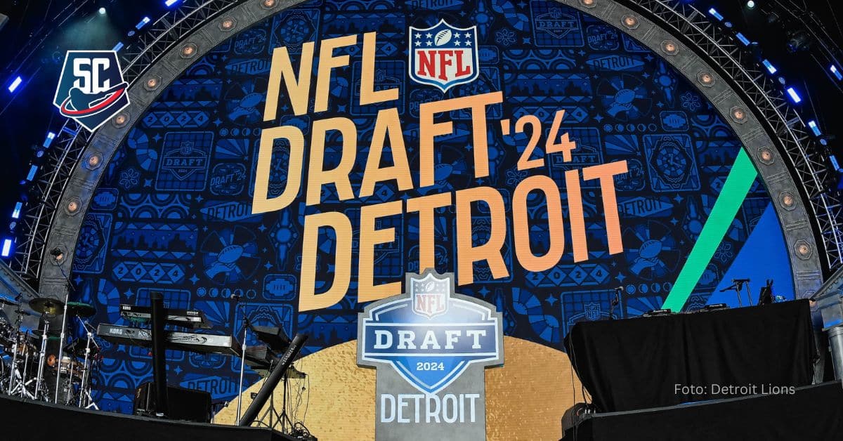 Detroit Lions rompieron el récord total durante el Draft de la National Football League (NFL) 2024, que ostentaba Nashville.