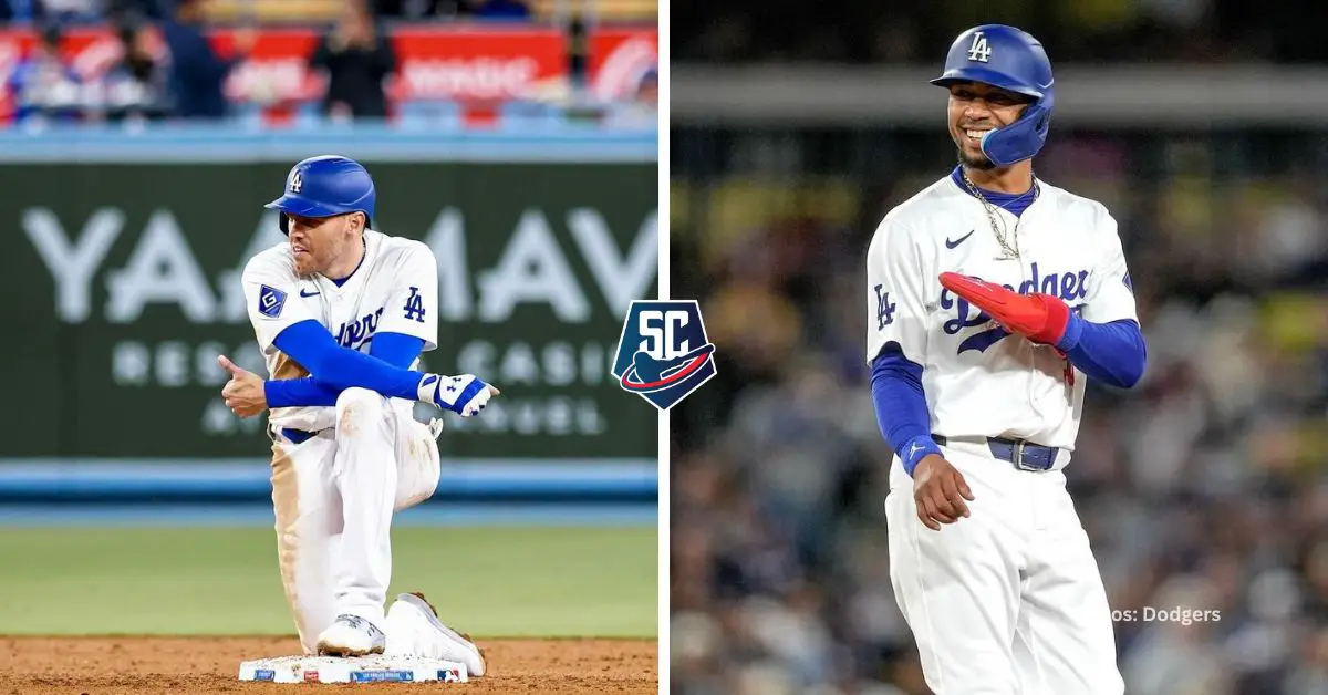 Los primeros cuatro bateadores de Los Angeles Dodgers conectaron ocho de los nueve hits de su equipo