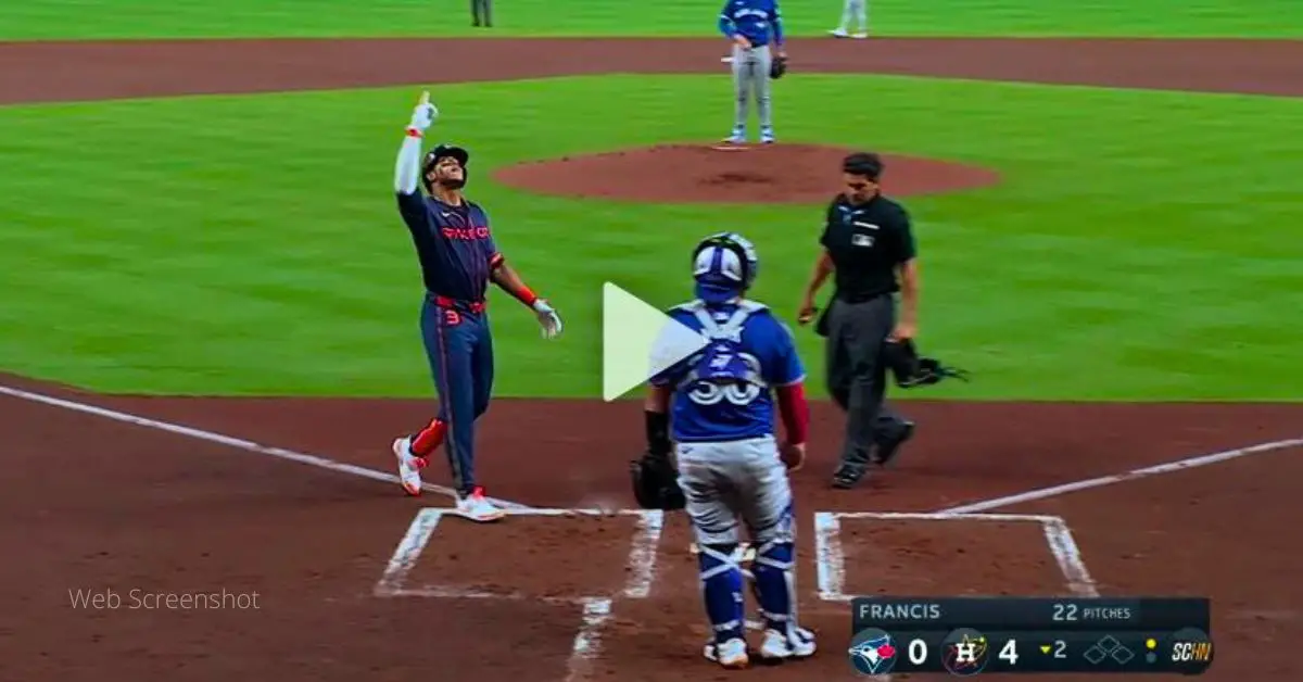 Jeremy Peña cortó la racha de juegos sin conectar homerun con Houston Astros