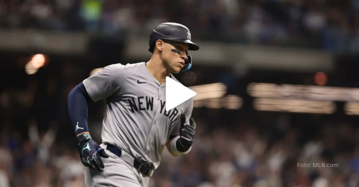El capitán de New York Yankees Aaron Judge no ha tenido un buen arranque ofensivo, pero ha ido mejorando paulatinamente