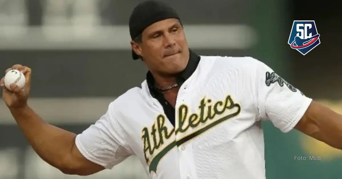 Jose Canseco sent a message to the Oakland Athletics