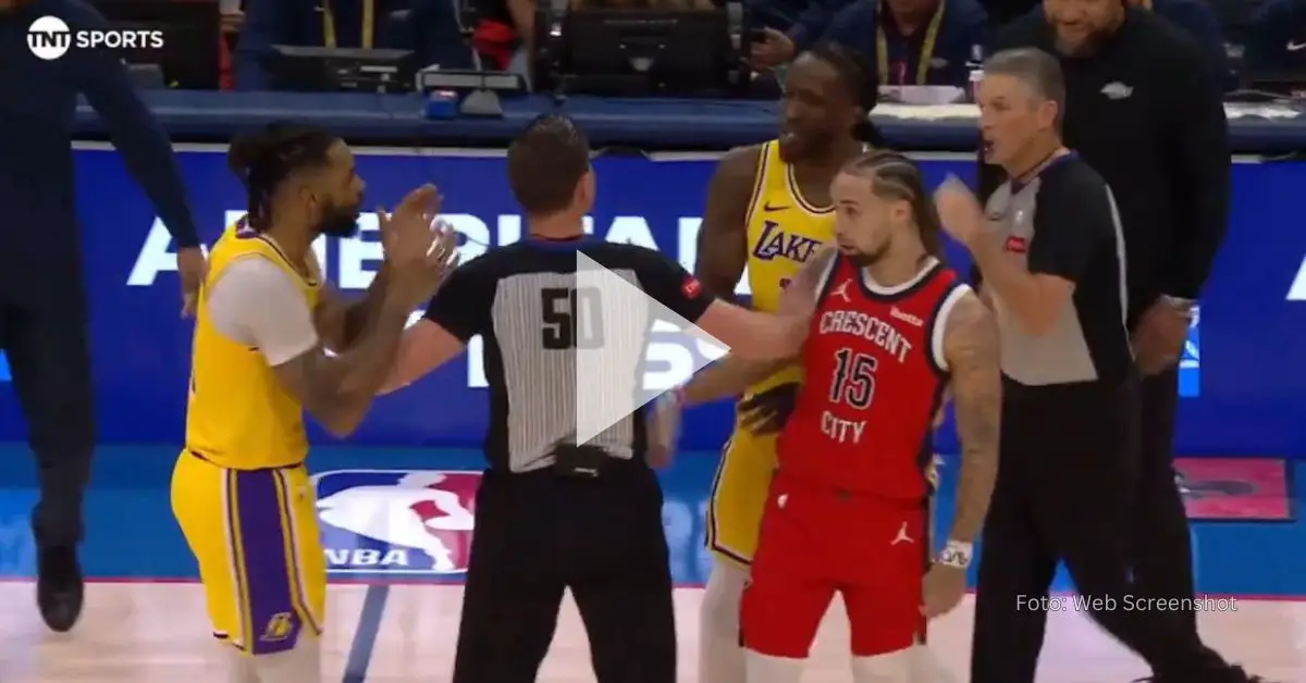 NBA Play In: SE CALENTÓ Lakers vs Pelicans (+VIDEO)