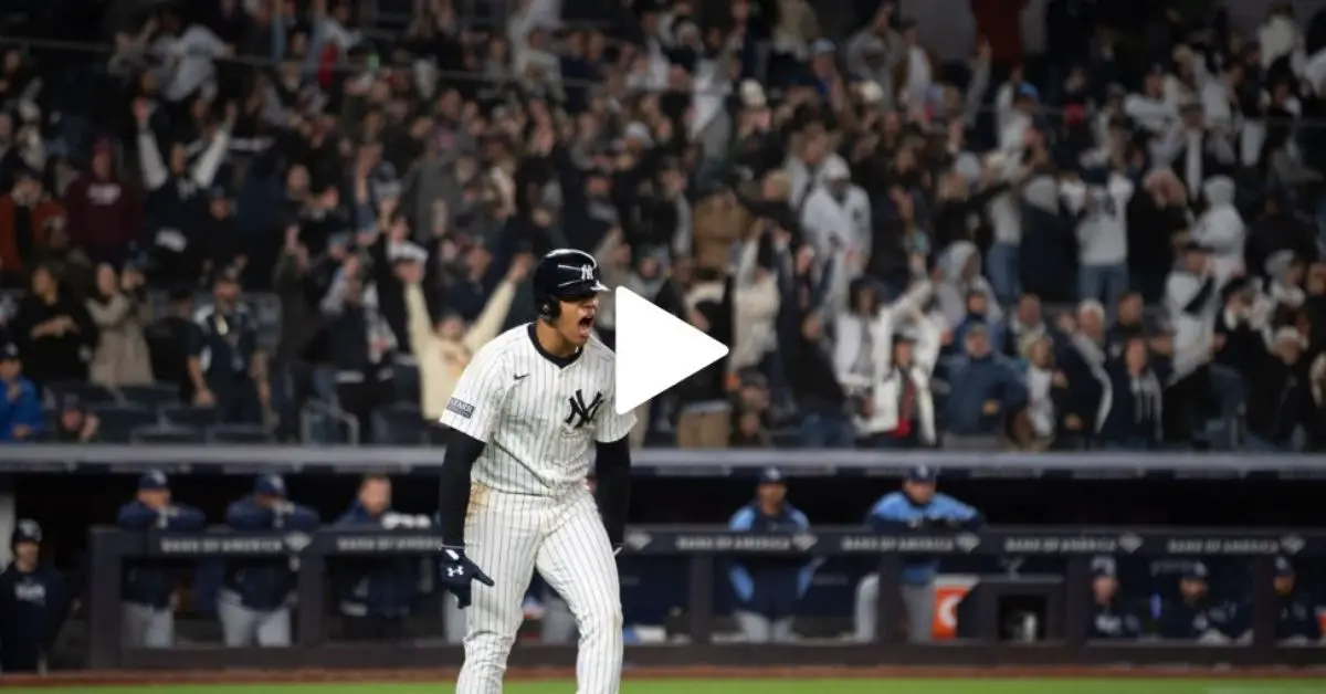 La locura se desató entre los asistentes al Yankee Stadium