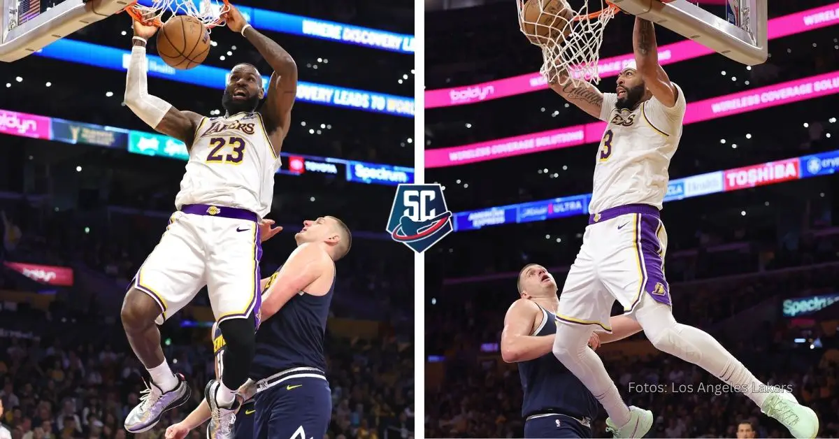 GANÓ Los Angeles Lakers: LeBron James GUIO VICTORIA ante Denver Nuggets