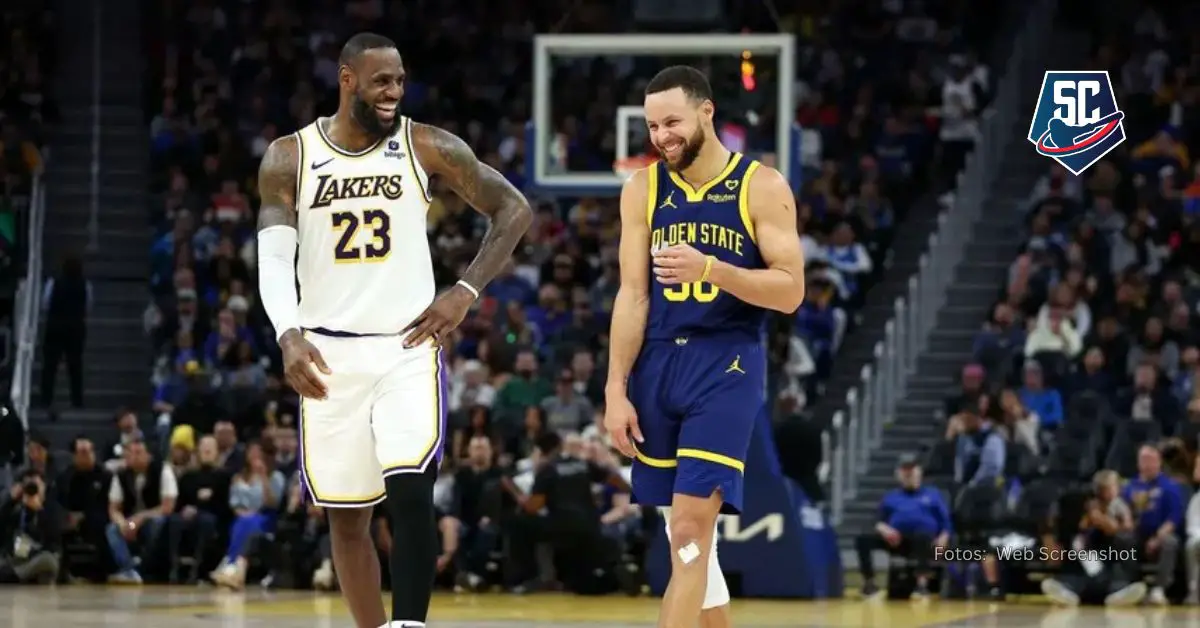 Duelazo entre Lakers y Warriors en NBA