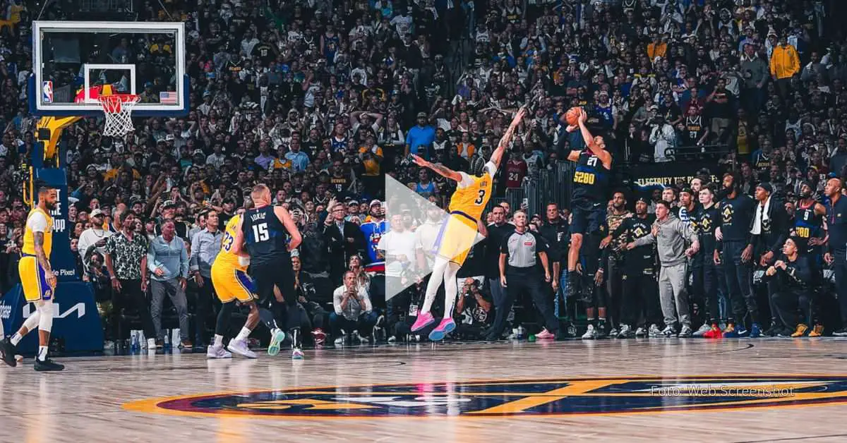 Increíble remontada de Denver Nuggets sobre Los Angeles Lakers