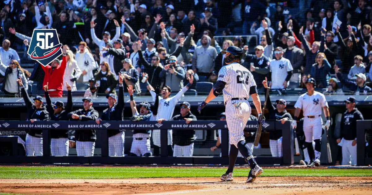 Poder de Giancarlo Stanton lideró la victoria de New York Yankees