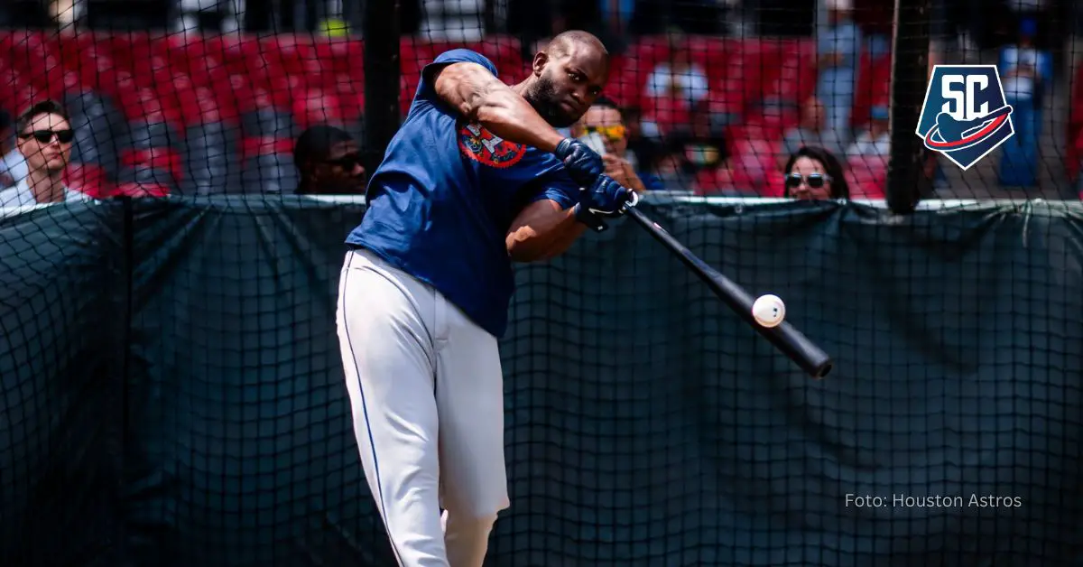 Yordan Alvarez superó en estadística MLB a Jose Abreu después de su gran partido en la victoria de Houston Astros en Mexico