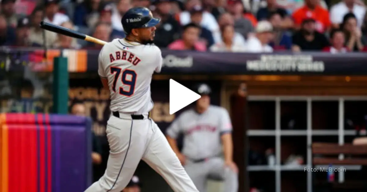 Jose Abreu TRAJO 2 para Houston Astros por 1ra vez en 2024 (+VIDEO)