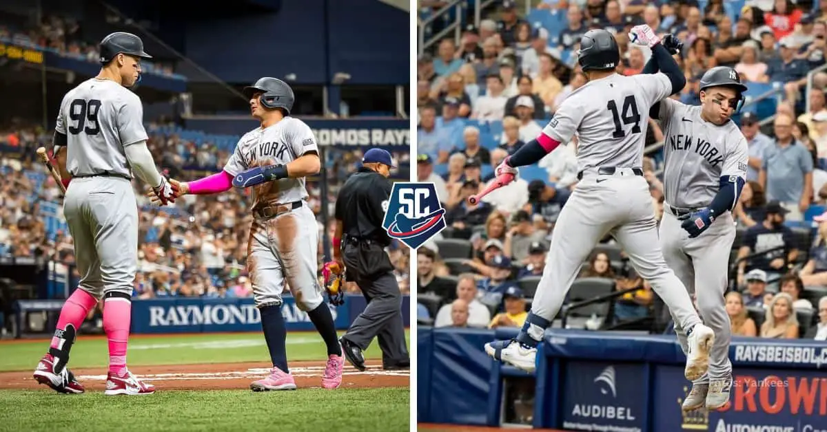 Jonrones de Jones, Trevino, Judge y Torres guiaron victoria de Yankees