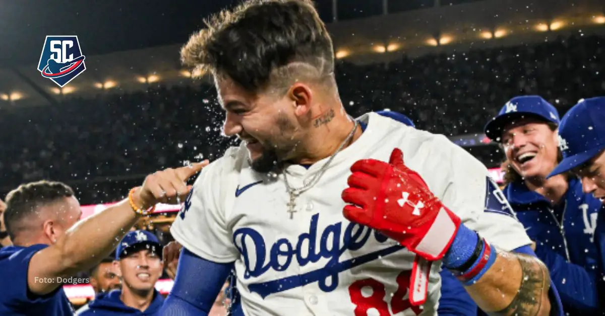 Andy Pagés se lució con Dodgers