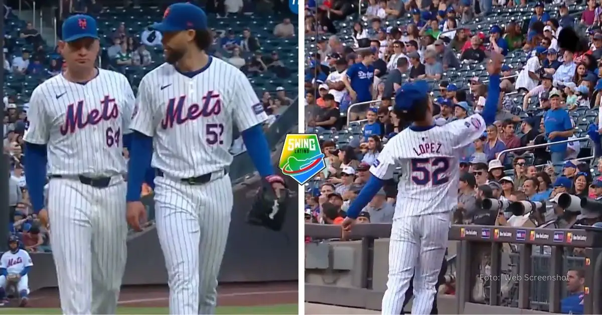 Jorge López protagonizó el incidente de la jornada al ser expulsado en la derrota de New York Mets ante Los Angeles Dodgers