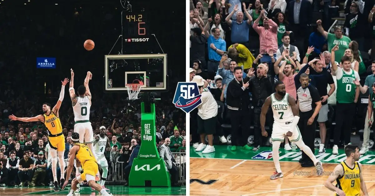 Jayson Tatum y Jaylen Brown fueron los héroes de la noche para Boston Celtics, que derrotó a Indiana Pacers en las Finales de Conferencia