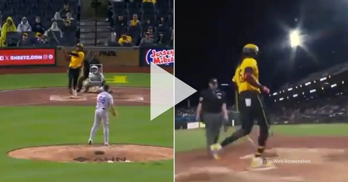 El campocorto de Pittsburgh Pirates ONeil Cruz es uno de los que más fuerte le pega a la pelota en MLB