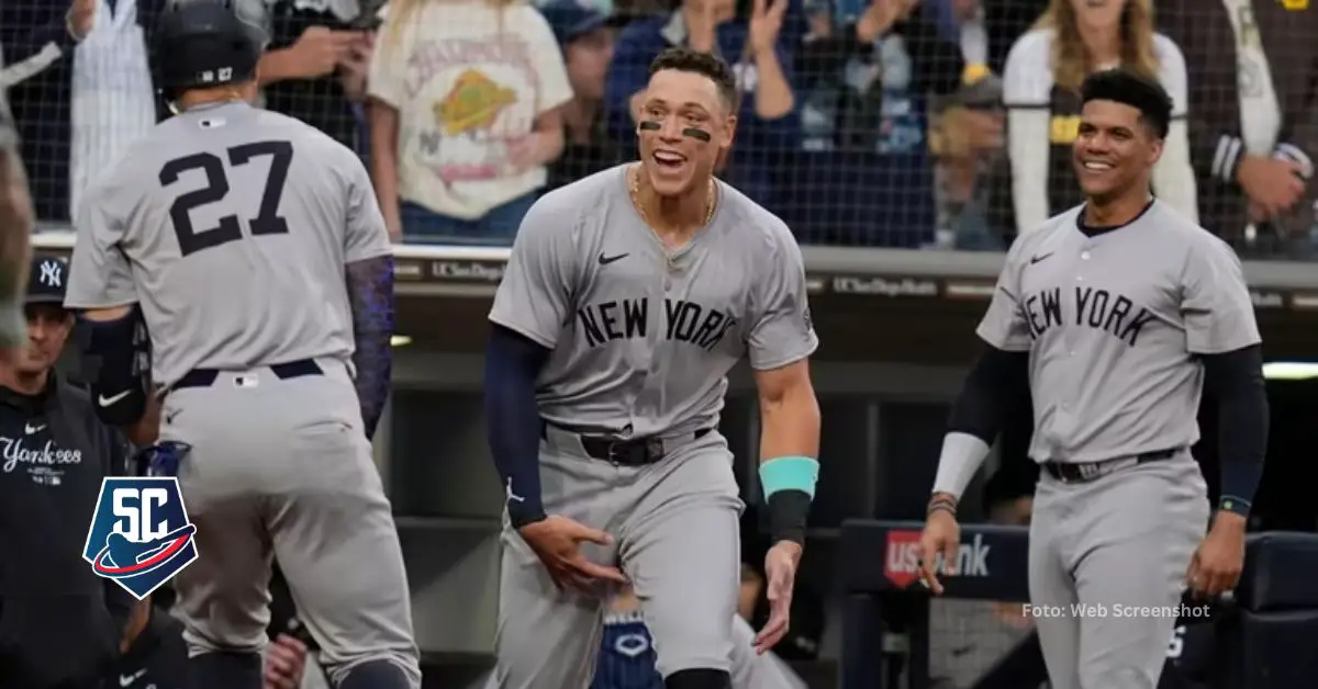 NUNCA ANTES en MLB: Yankees Judge, Soto y Stanton a nada de la historia 2
