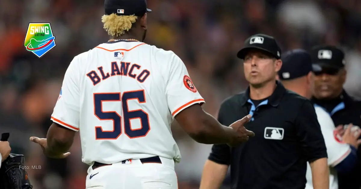 MLB anunció el castigo para lanzador Ronel Blanco de Houston Astros