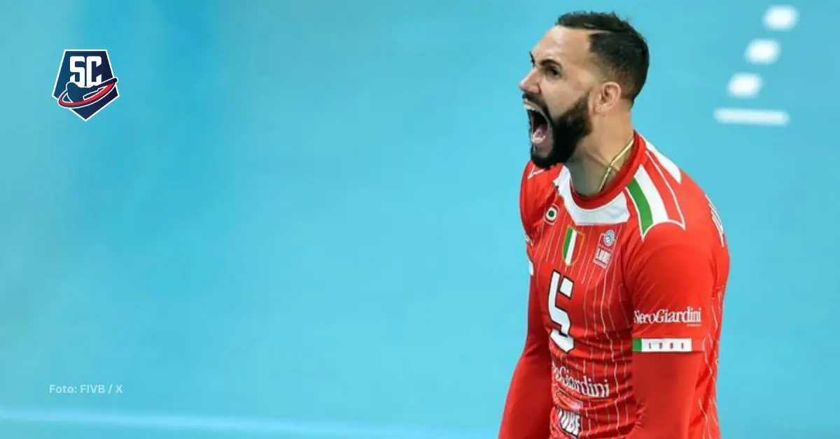 Osmany Juantorena fue capitán de la Selección Italiana