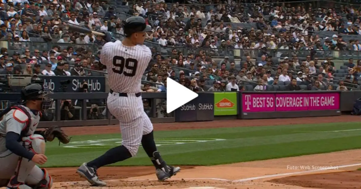 Aaron Judge puso a tope su estrategia y fue clave para igualar el marcador de los suyos