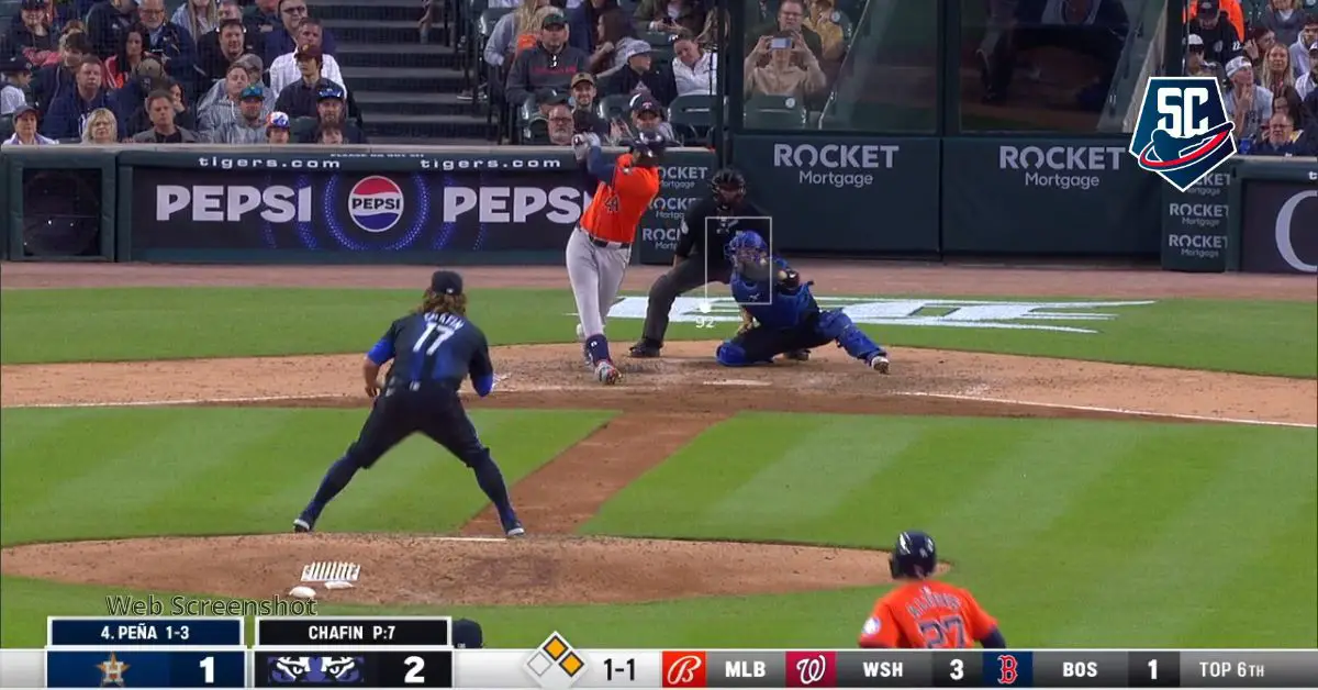 Yordan Alvarez dio el empate a Houston Astros