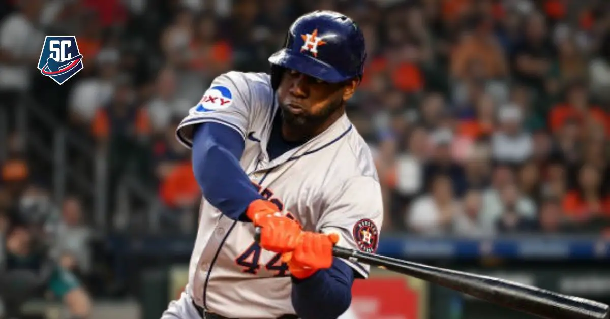 Yordan Alvarez tuvo especial noche en victoria de Houston Astros