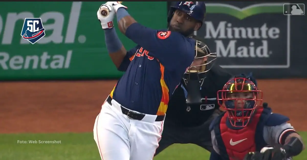 Para Yordan Alvarez fue su décimo cuadrangular de la temporada y el número 139 de su carrera