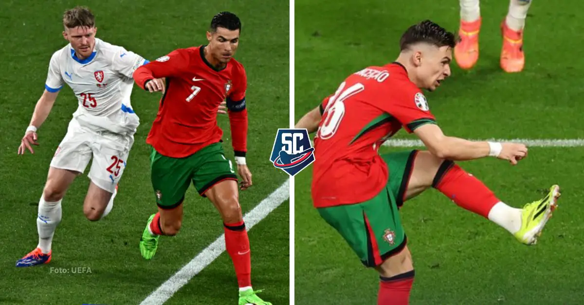 Portugal ganó con gol en agregado