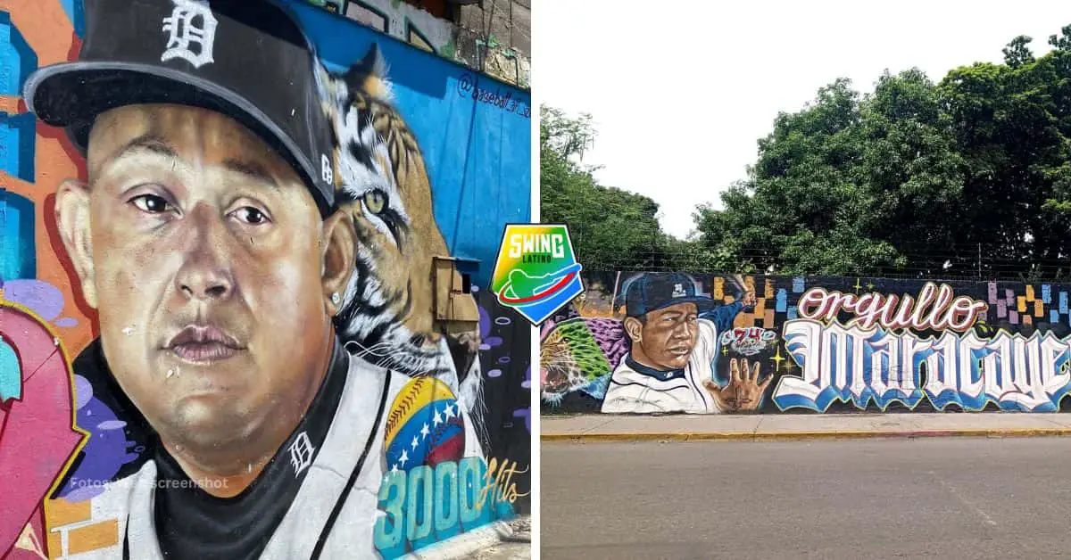 They honored Miguel Cabrera: Venezuela exhibited murals