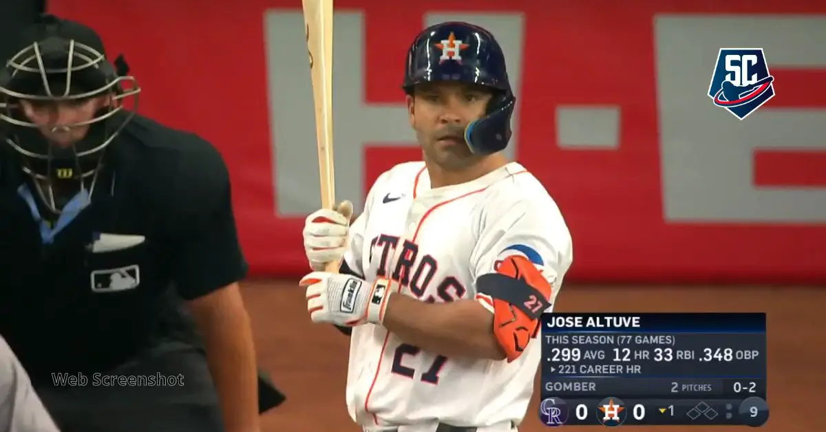 Jose Altuve abrió la tanda por Houston Astros