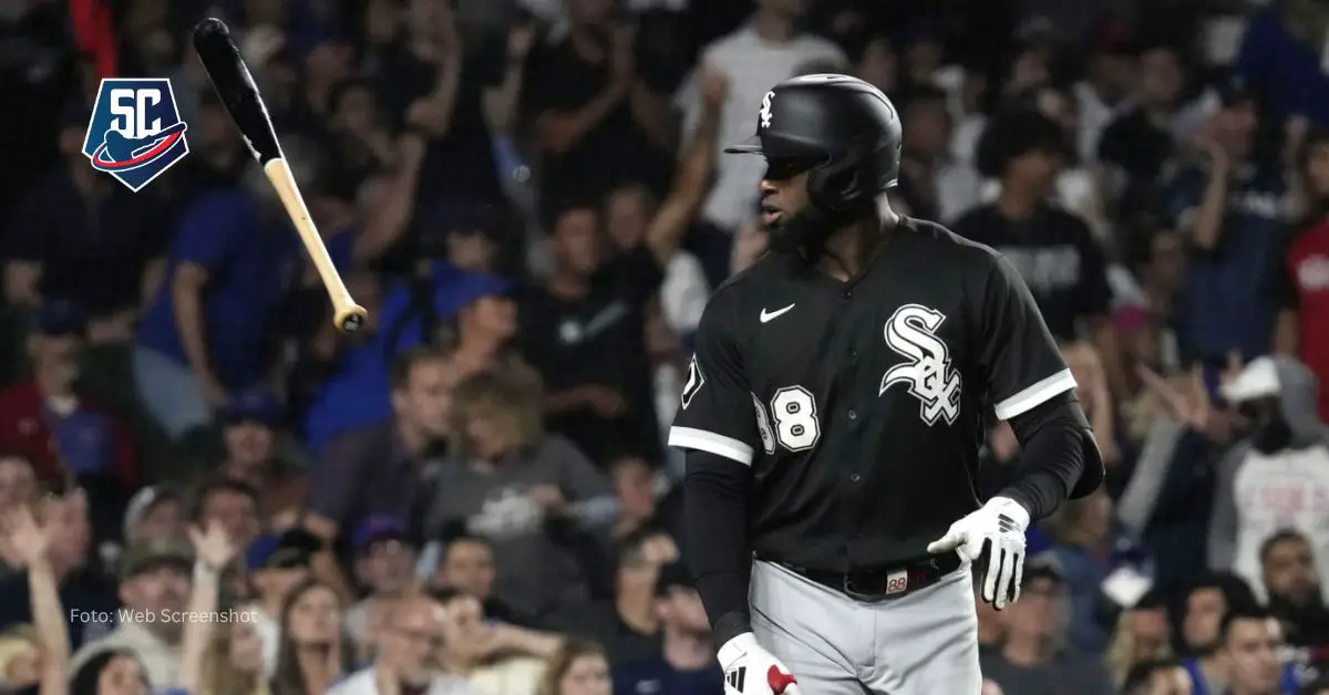 Reapareció en MLB con enorme jonrón Luis Robert Jr.