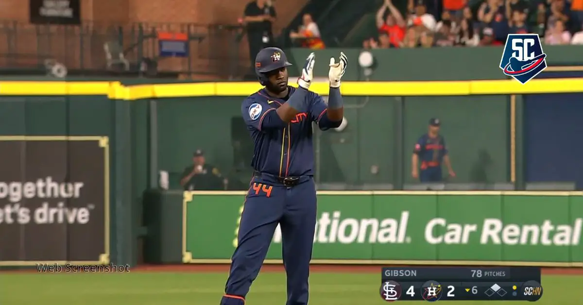 Yordan Alvarez está imparable con Houston Astros