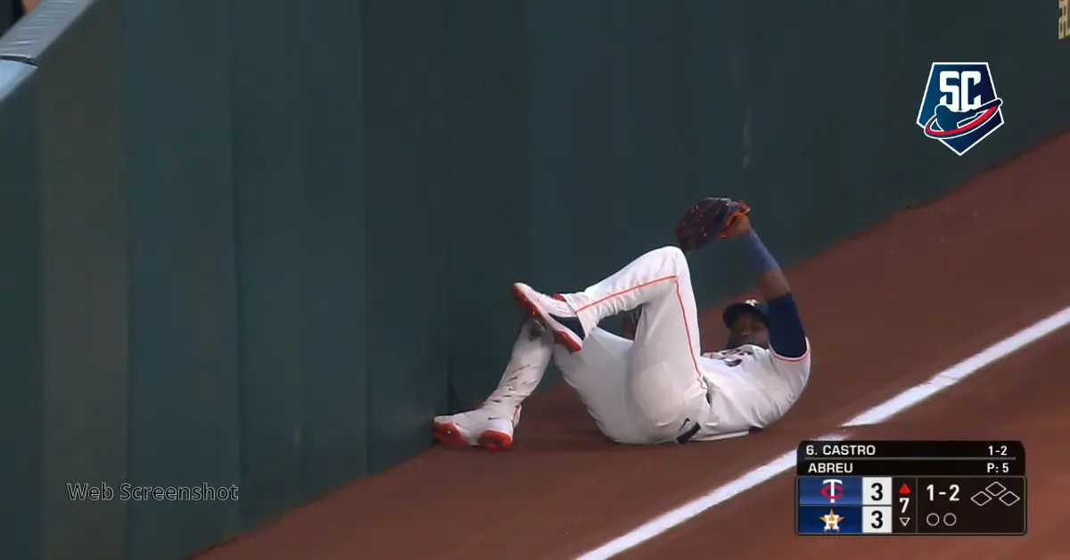 Yordan Alvarez realizó gran fildeo para Houston Astros