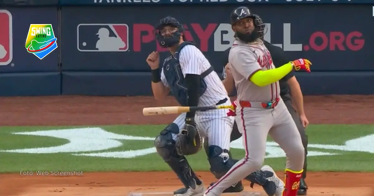 El slugger de Atlanta Braves, Marcell Ozuna, rompió una marca inédita de Major League Baseball (MLB) con su jonrón 21 del año.