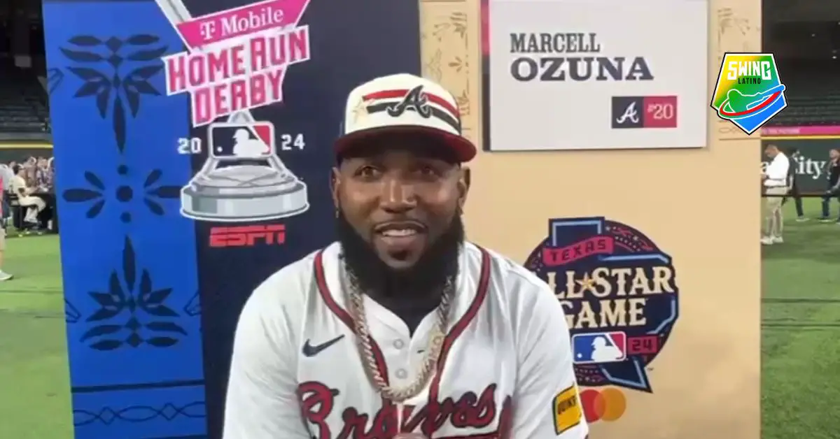 Previo al su participación en el MLB All Star Game, el dominicano Marcell Ozuna habló de sus colegas cubanos en Grandes Ligas