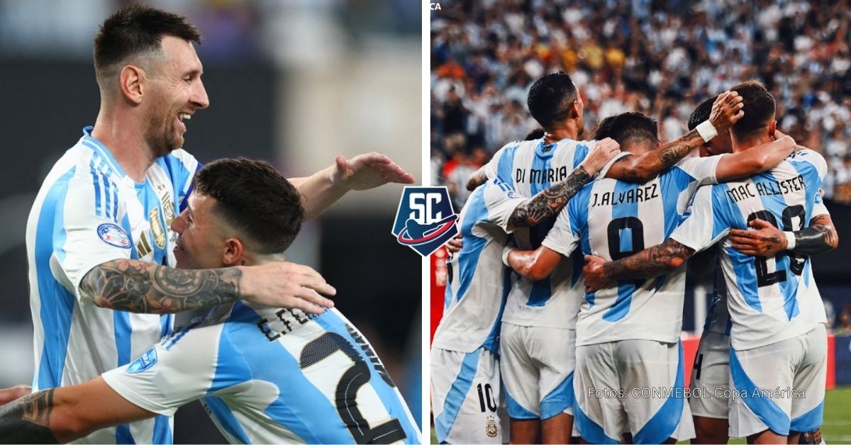 Argentina cumplió con la candidatura y derrotó a Canadá en semifinales para clasificar a otra final de la Copa América