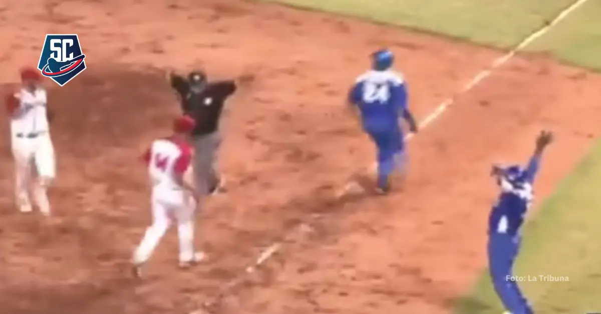 Acevedo protagonizó simpático momento en playoffs del beisbol cubano