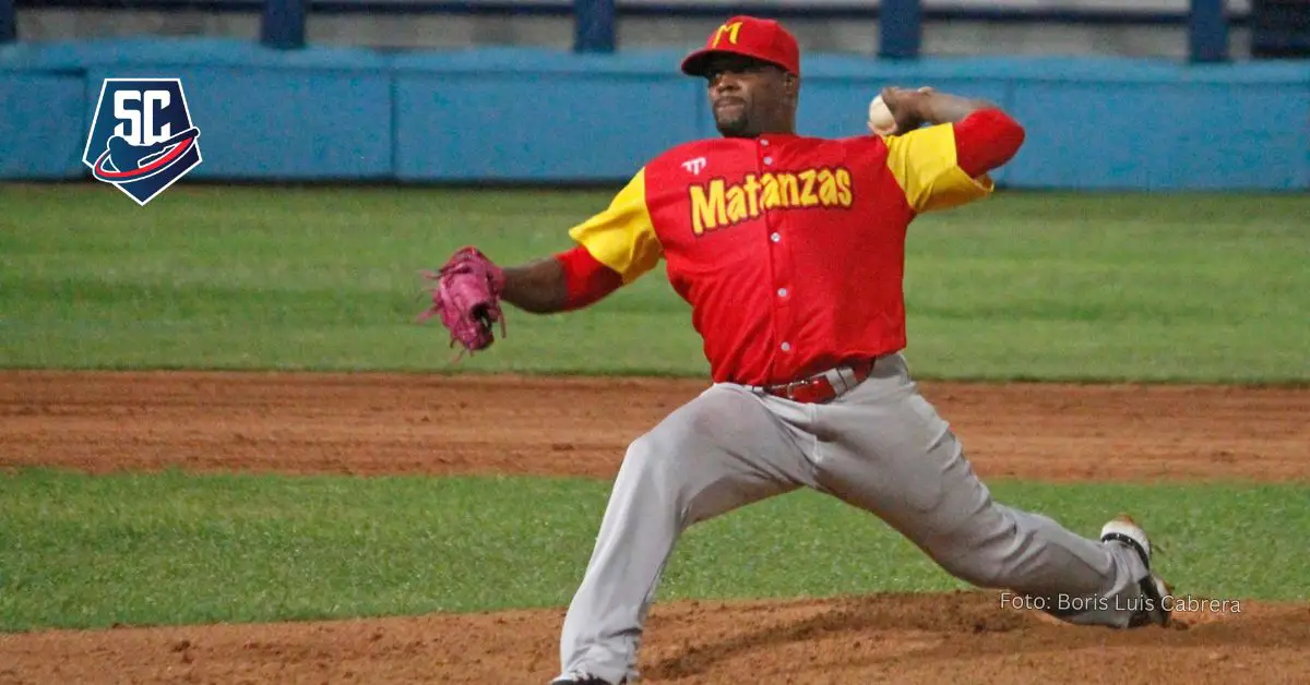 El estelar zurdo Yoannis Yera fue clave en otra victoria de Matanzas ante Granma en los playoffs del beisbol cubano.
