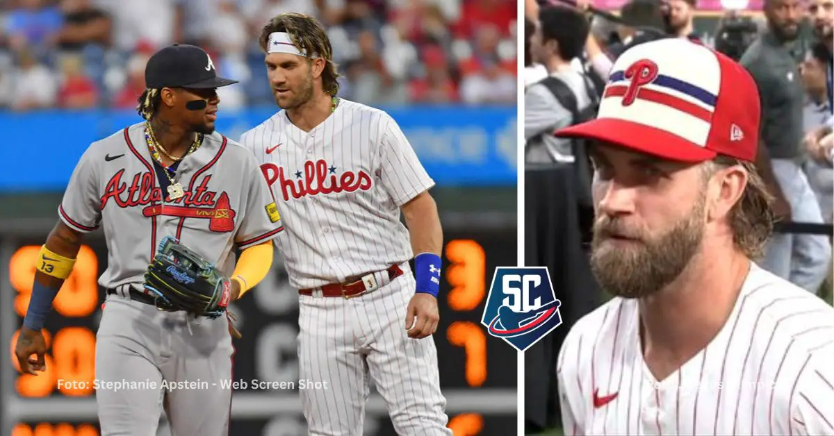 Bryce Harper envió mensaje a Ronald Acuña Jr.