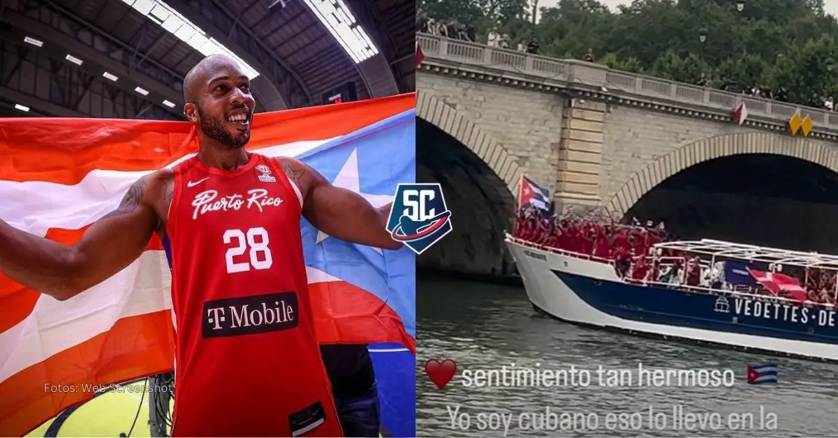 El basquetbolista de Santa Clara representará a la bandera boricua