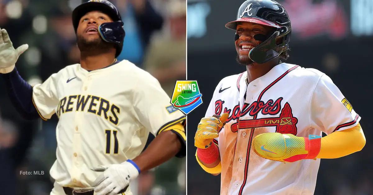 El novato de Milwaukee Brewers, Jackson Chourio, se unió a Ronald Acuña Jr.