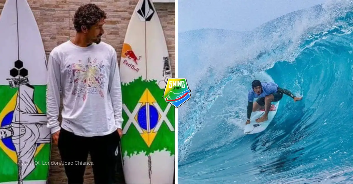 Joao Chianca, surfista brasileño, recibió prohibición en Paris 2024