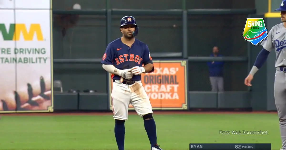 Jose Altuve inició la reacción de Houston Astros en el partido contra Los Angeles Dodgers