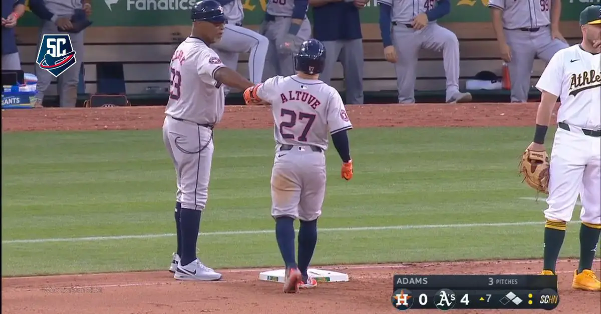 Jose Altuve volvió a batear con Houston Astros