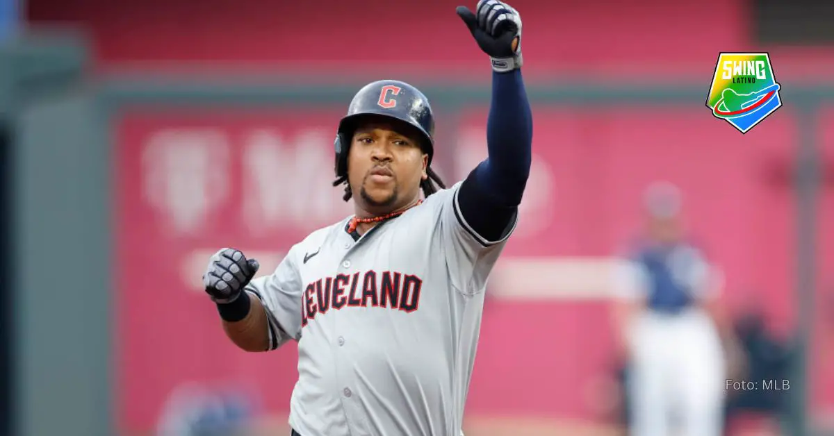 José Ramírez entró en los históricos de Cleveland y entre dominicanos, con un batazo clave ante San Diego