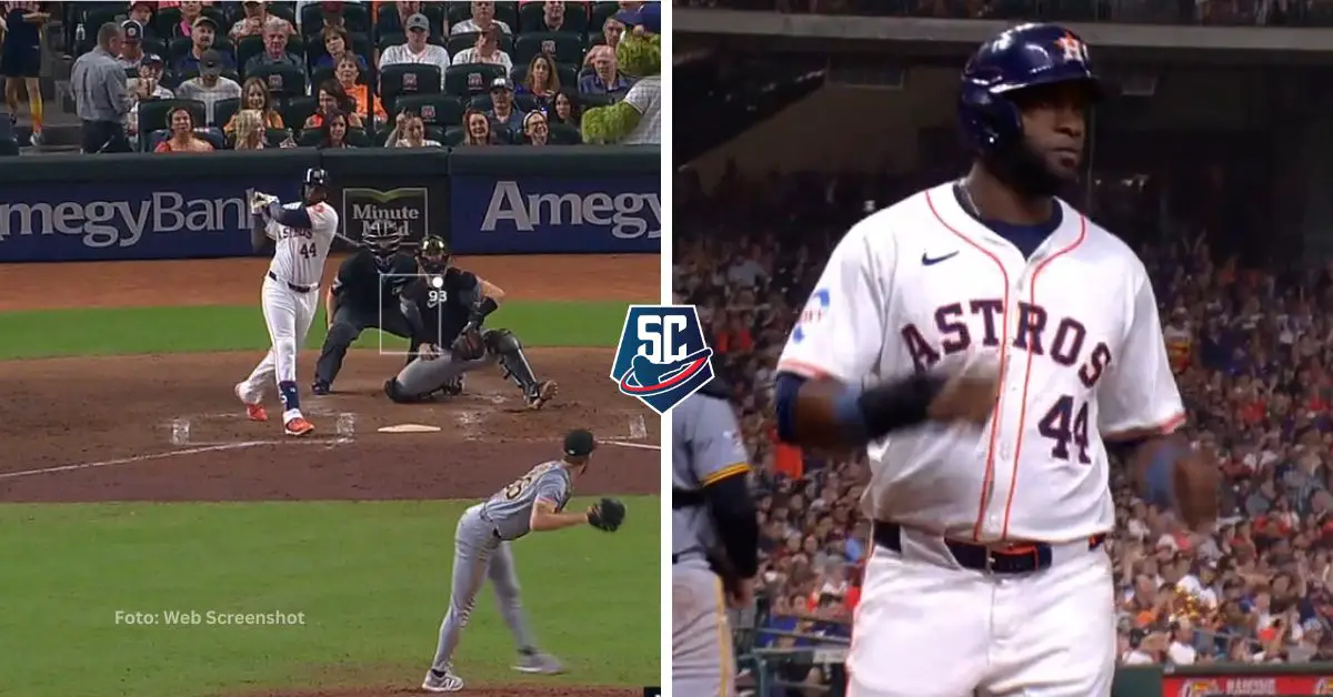 Yordan Alvarez mantuvo su buen momento ofensivo ante Pittsburgh Pirates