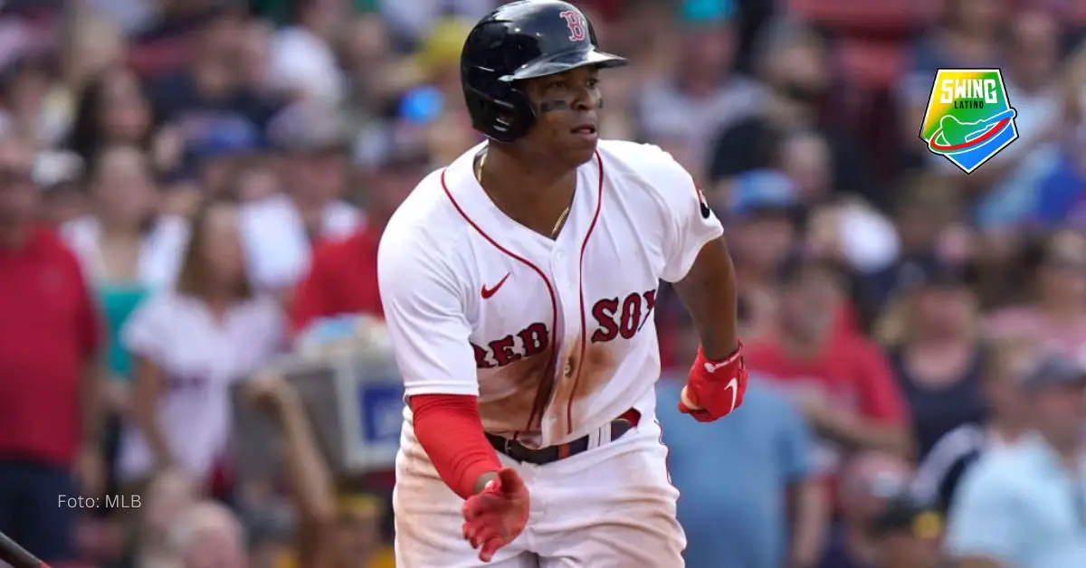 Rafael Devers soltó dos extrabases y se acercó a Manny Ramírez.