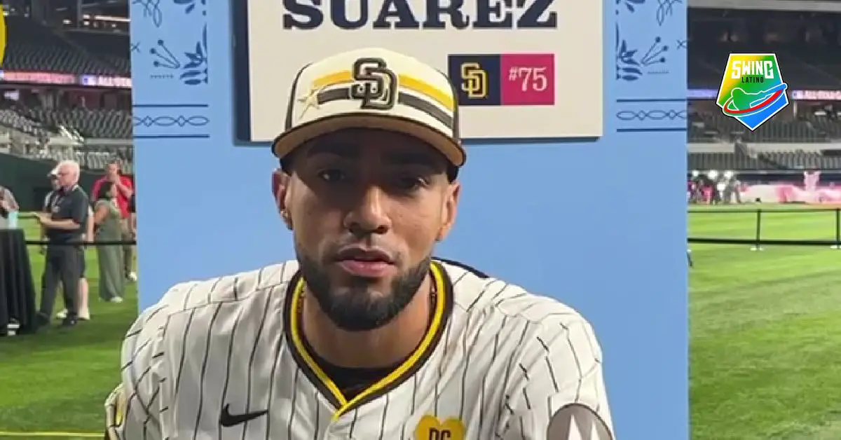 El cerrojo venezolano, Robert Suárez, habló sobre su buen año en MLB 2024