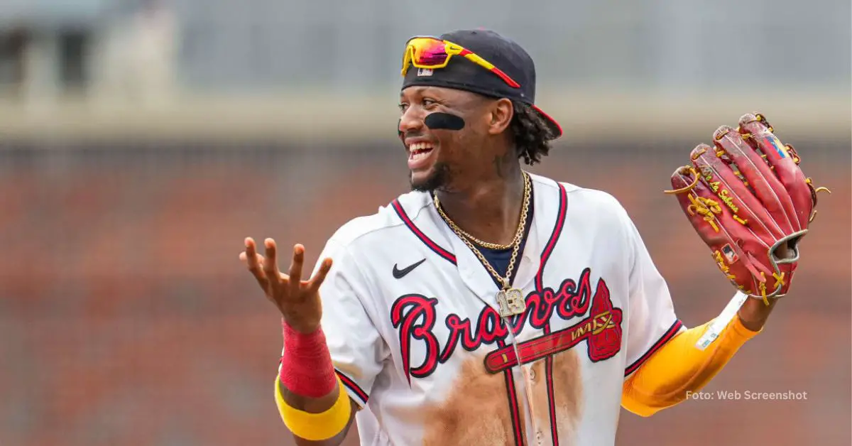 Ronald Acuña Jr. sigue enfocado en hacer su parte